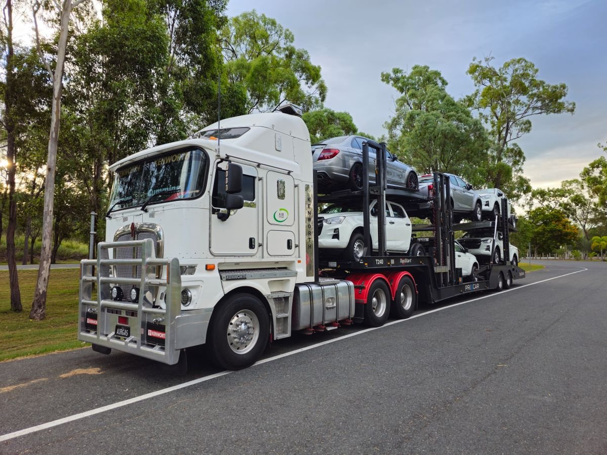 Car carrier used for secure vehicle transportation